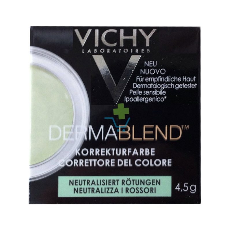 Vichy Make-up Linea Dermablend Correttore del Colore Elevata Coprenza Verde